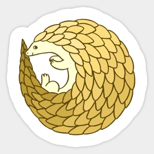 Pangolin Sticker